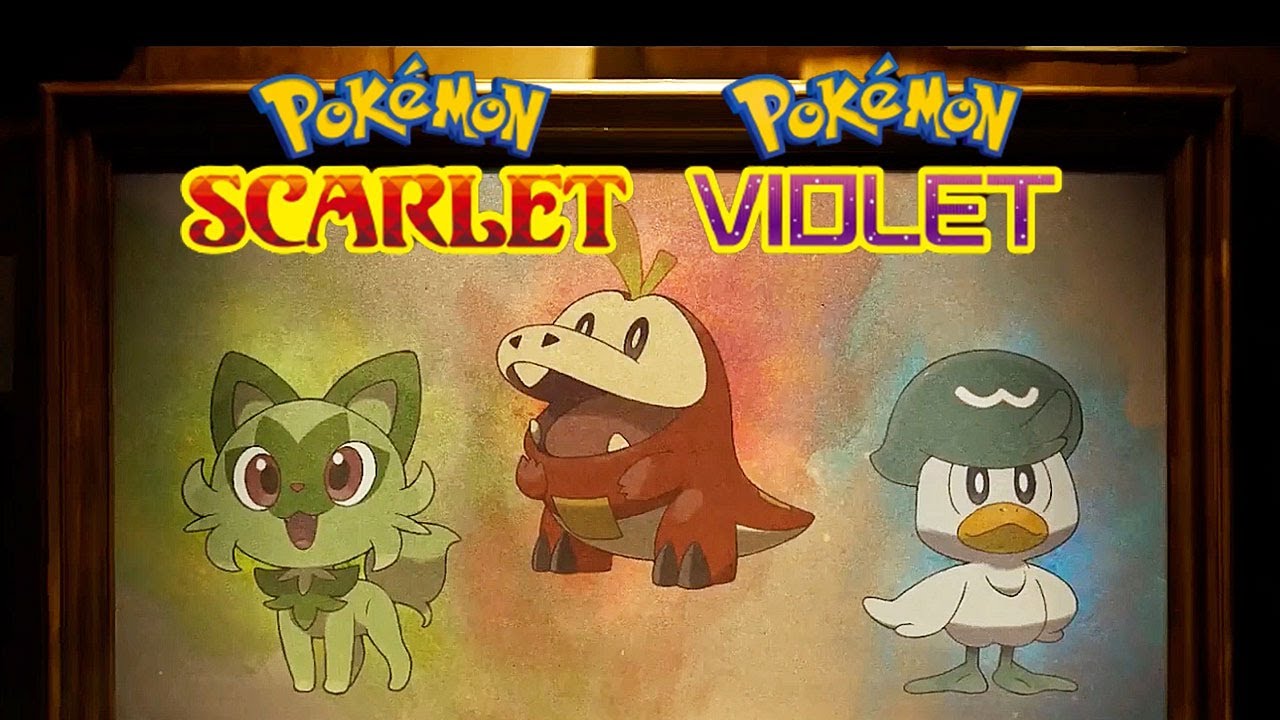 Pok&eacute;mon Scarlet and Pok&eacute;mon Violet Announcement Trailer