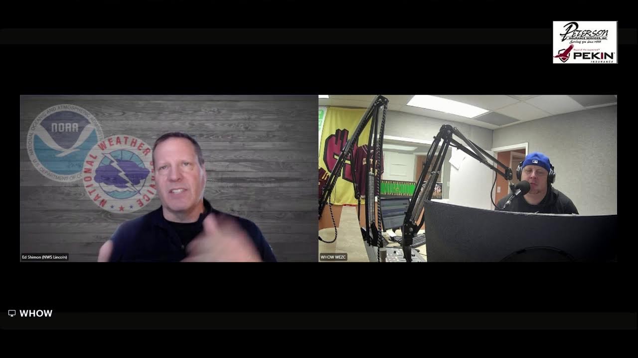 WHOW Morning Show with Ed Shimon - National Weather Service
