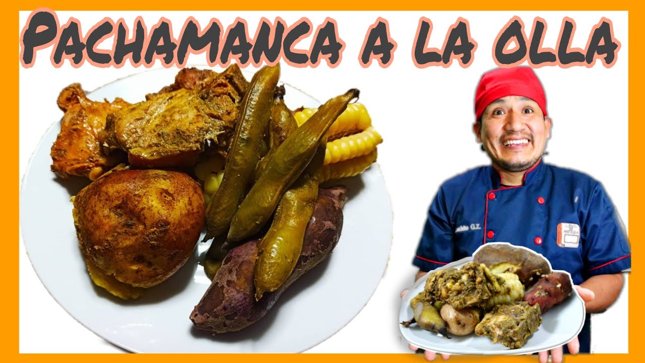 Receta de PACHAMANCA A LA  OLLA de Pollo y Chancho Peruano / COMIDA PERUANA