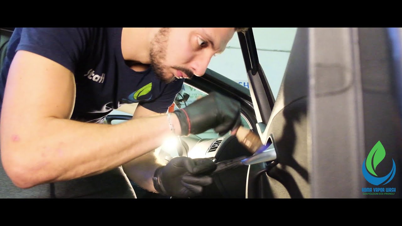 ROMA VAPOR WASH: Come far tornare nuova una macchina piena di muffa e sporco (POV GoPro)