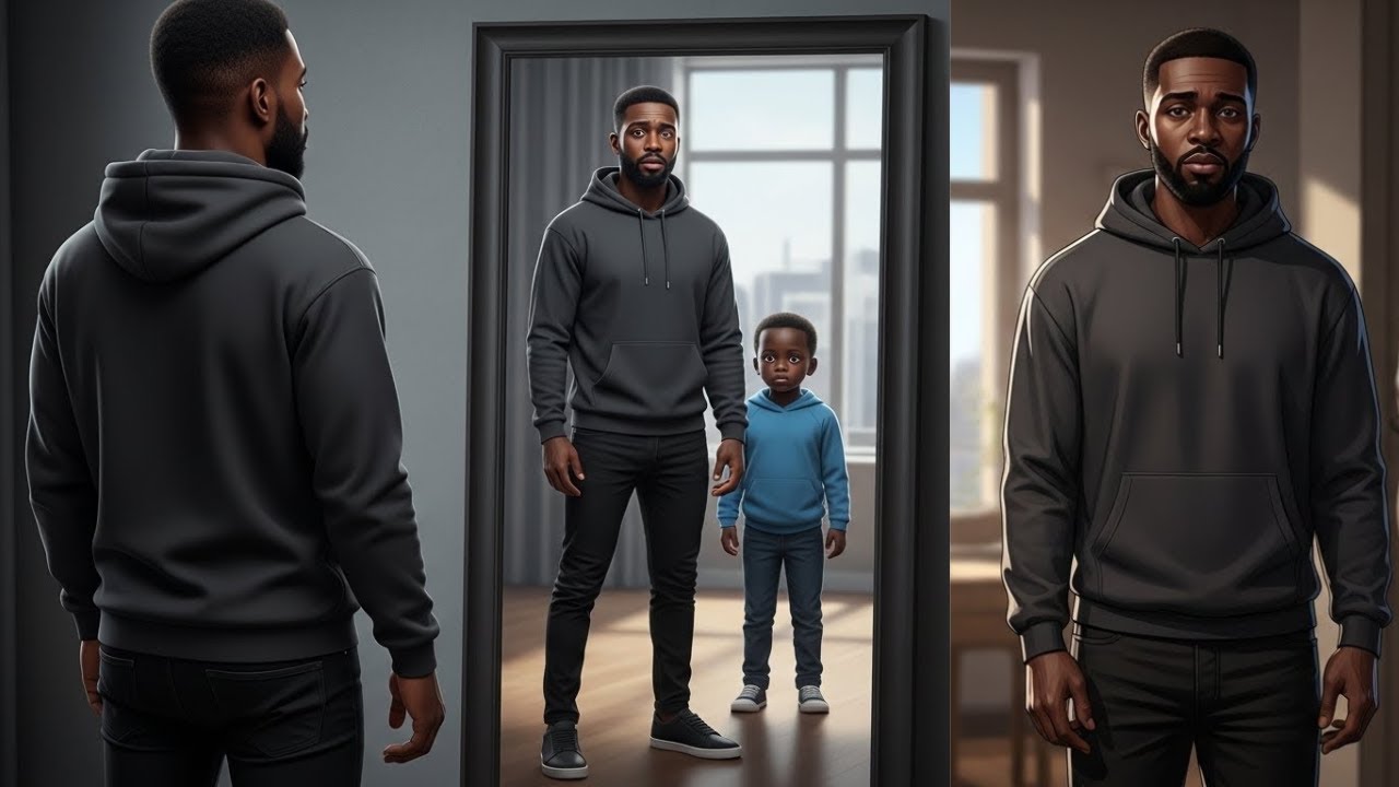 A Man Found His Childhood Friend in a Mirror — But He Was Still a Child