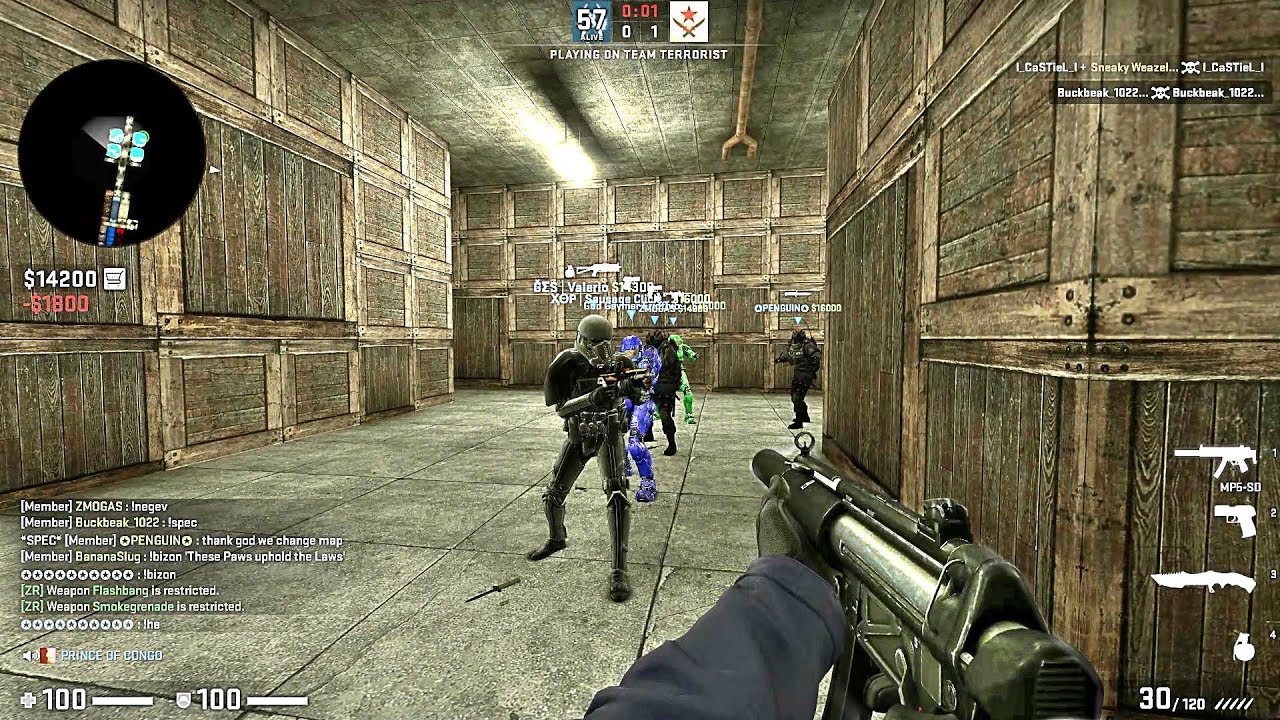 CS:GO - Zombie Escape Mod - ze_breakable_p3 - GFL
