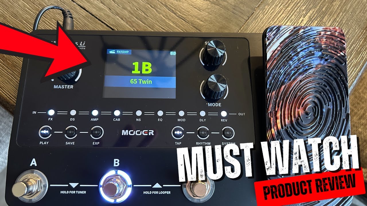 Can This Little Pedal Replace Your Amp? Mooer GE150 Plus Li Demo and Review.