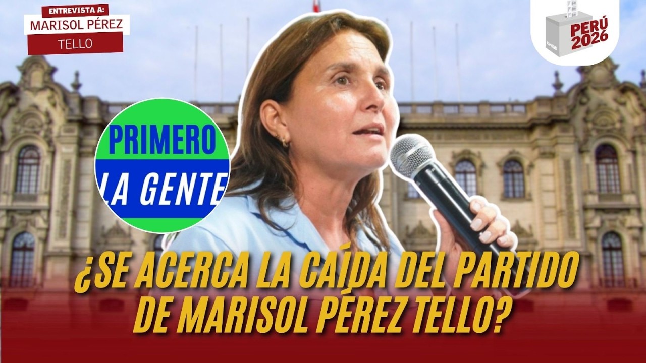 ¿PRIMERO LA GENTE SE QUEDARÁ SIN INSCRIPCIÓN? | MARISOL PÉREZ TELLO | PERÚ 2026