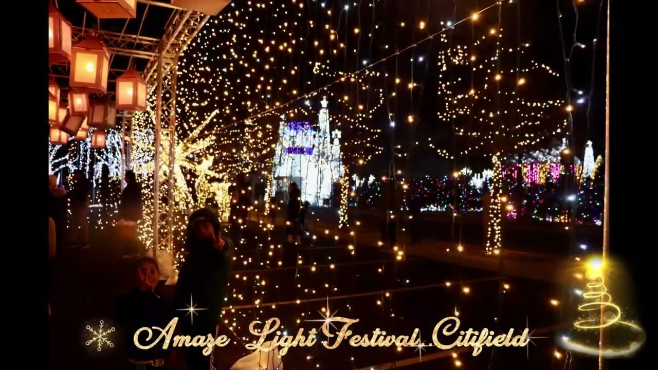 Amaze Light Festival at Citifield 🎄