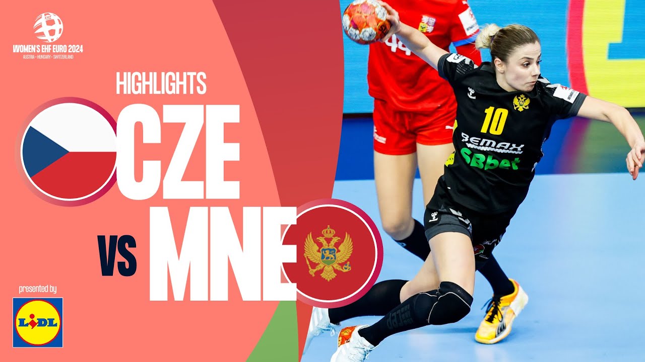 Czechia 🆚 Montenegro | Highlights | Women’s EHF EURO 2024