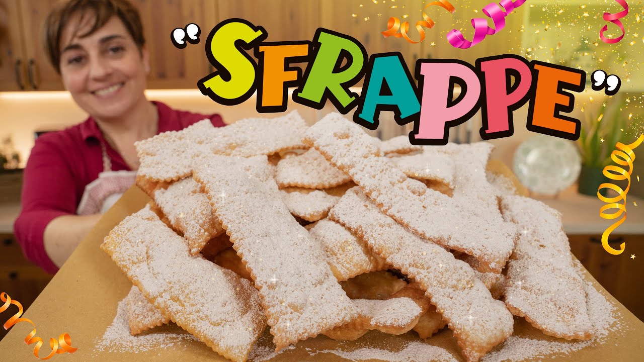 SFRAPPE DI CARNEVALE Fritte, al forno, senza glutine, Ricetta di Famiglia-Fatto in Casa da Benedetta