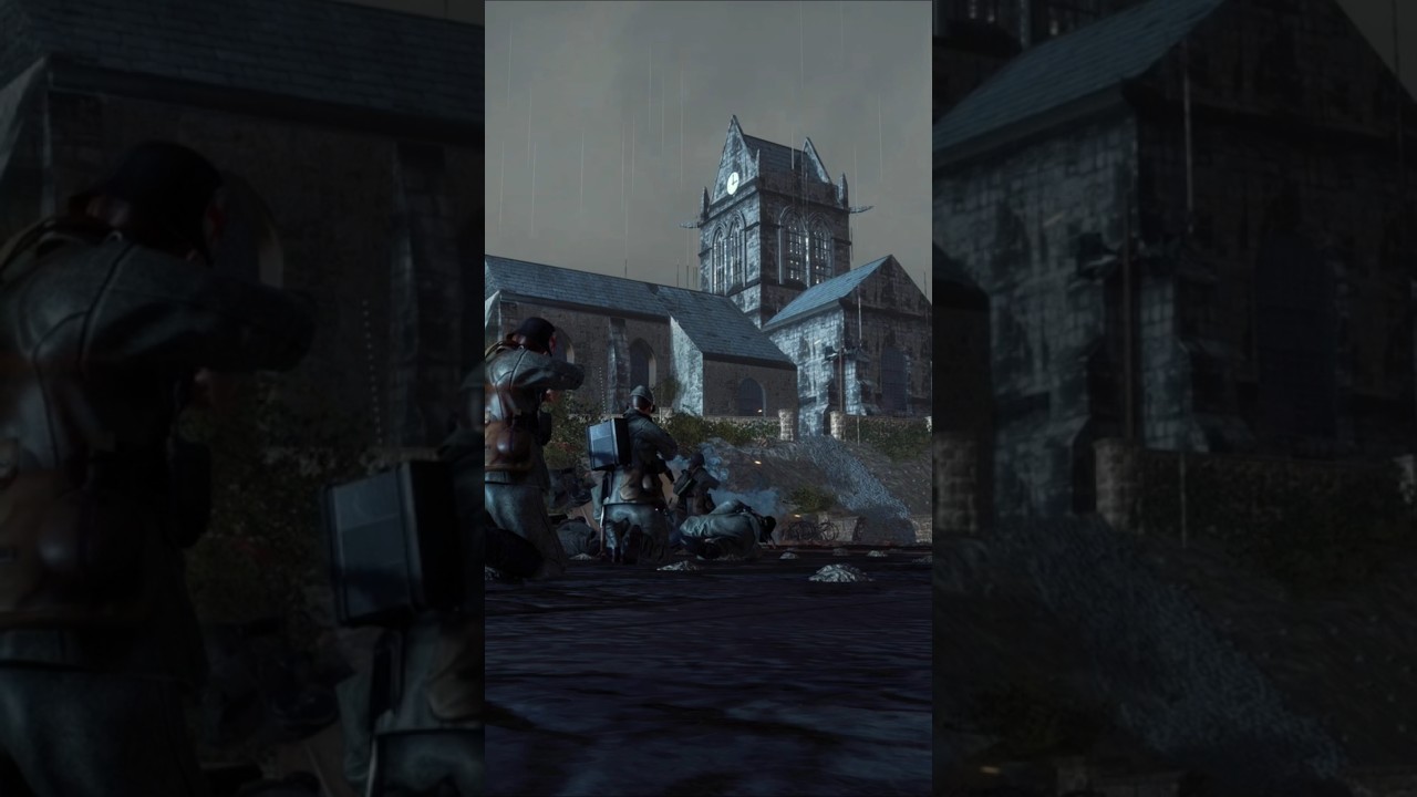 Easy Red 2 Hill Top Church Battle #shorts #gameshorts #gaming #fyp #easyred2 #worldwar2 #fypage