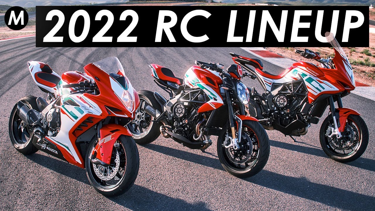 New 2022 MV Agusta RC Lineup Announced! (F3 RC, Dragster RC, Turismo Veloce RC)