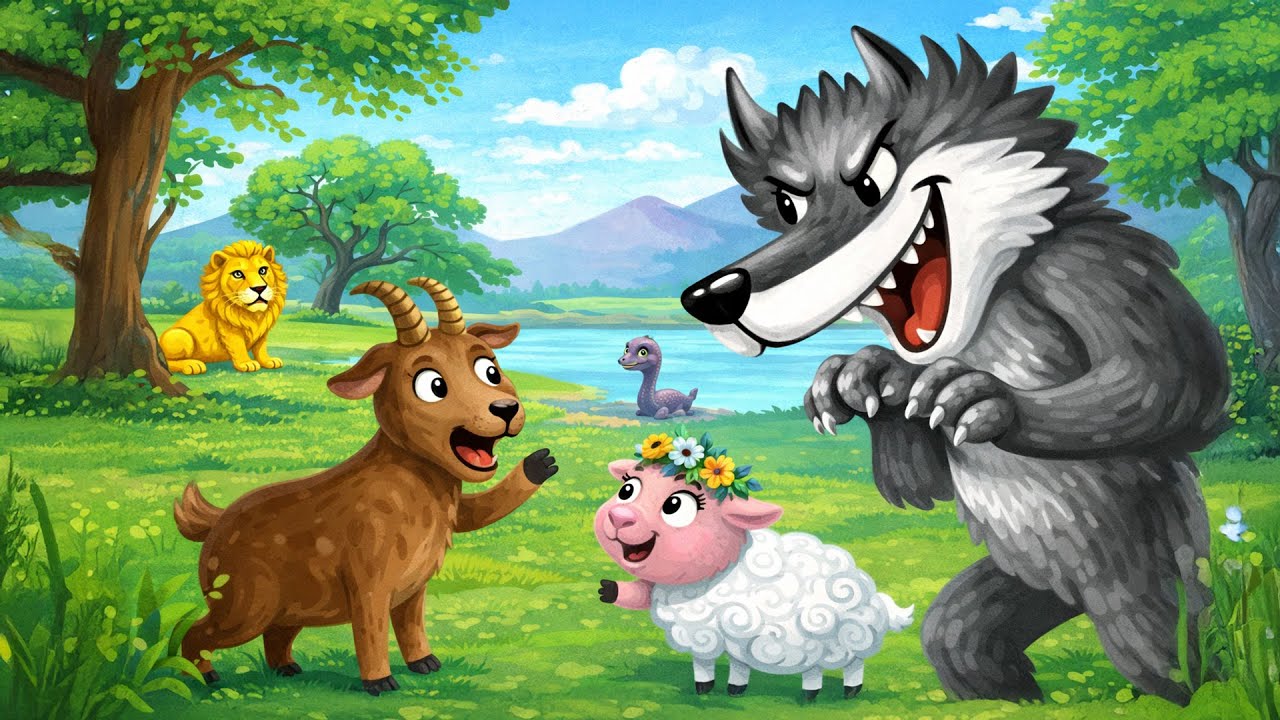 The Big Bad Wolf Stories | 4 Fairy Tales & Bedtime Stories For Kids | Kiddom Tales
