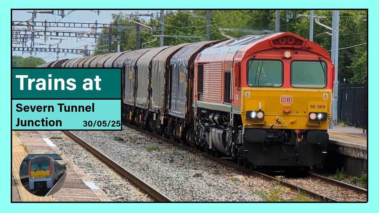 Trains at Severn Tunnel Junction SWML (STJ) (30/05/25)