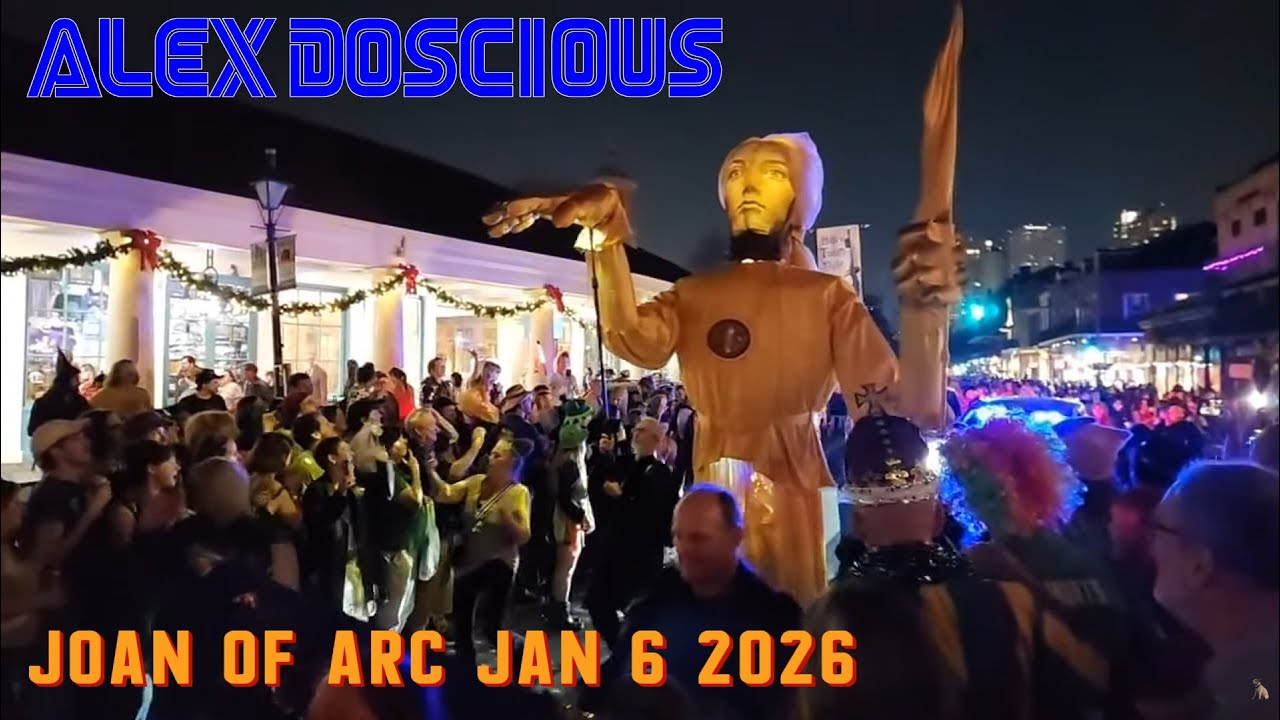 KREWE OF JOAN OF ARC Jan 6 2026 #nola #neworleans #mardigras