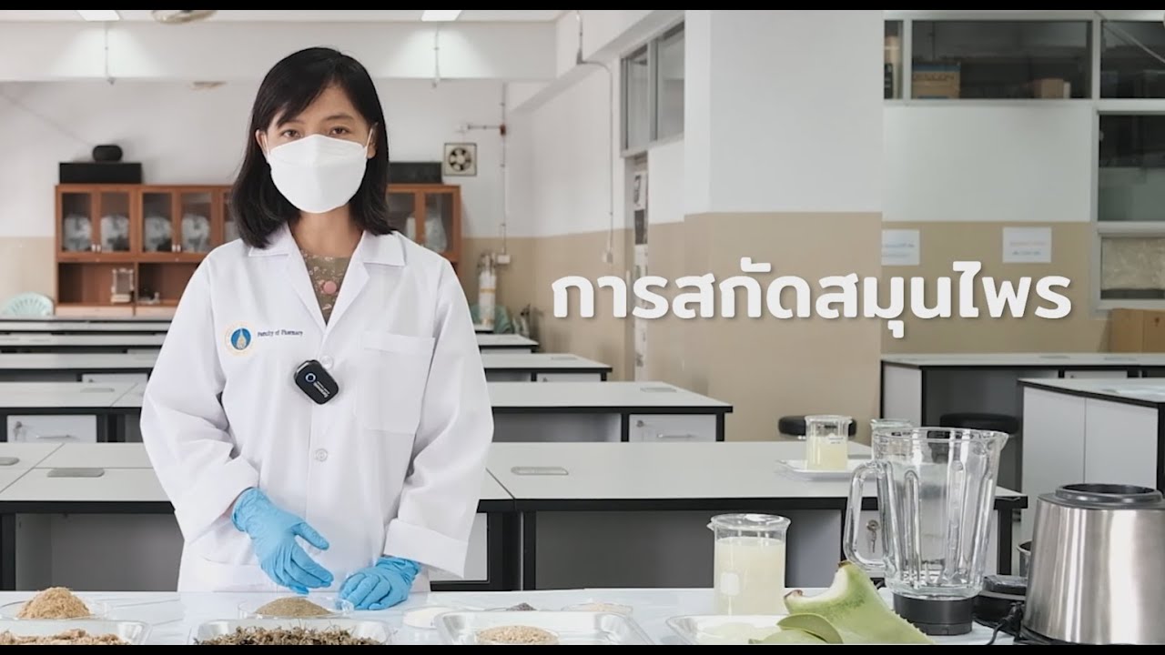 วิธีการสกัดสมุนไพร