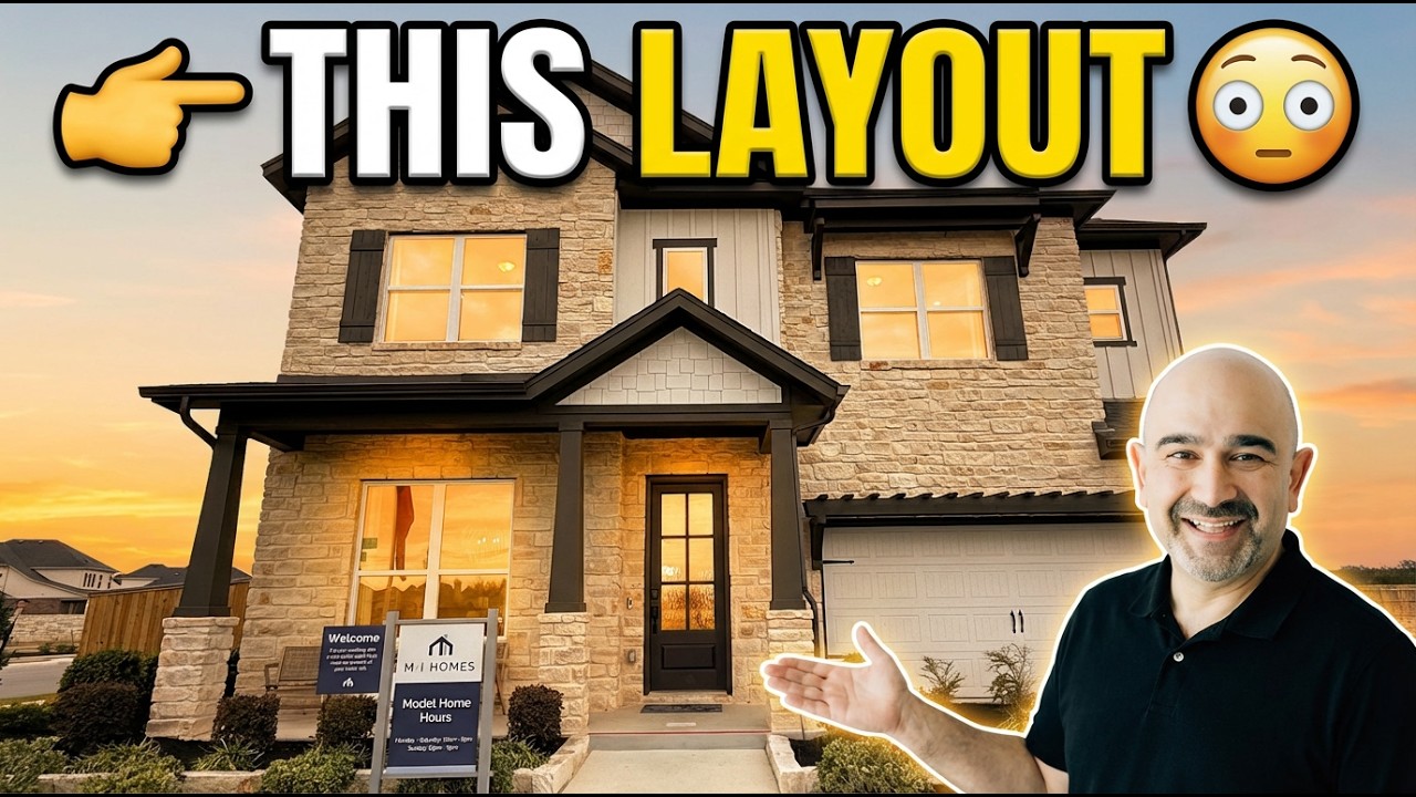 Stop Scrolling — This M/I Homes Layout in Leander TX Will Make You Rethink Everything