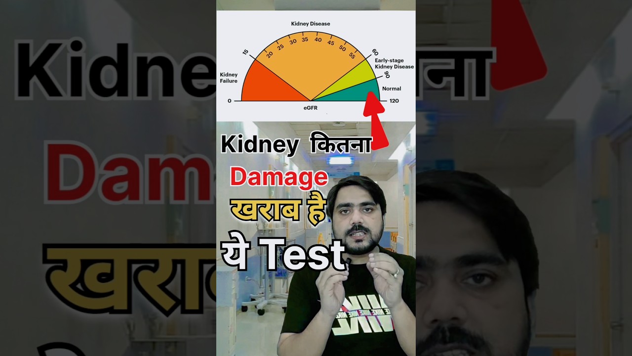 Egfr kidney test 🧪 | #youtubeshorts #shorts #egfr