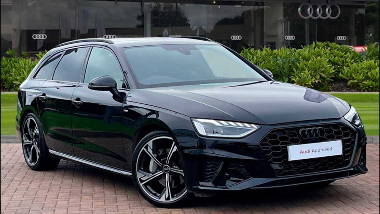 Approved used - Audi A4 Avant Black Edition 40 TFSI 204 PS S tronic at Stafford Audi