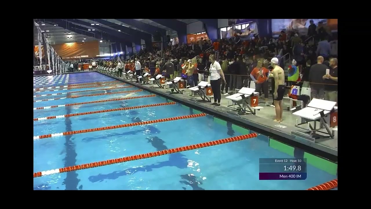 Men’s 400 IM Prelim, Heat 10, NCSA 2026
