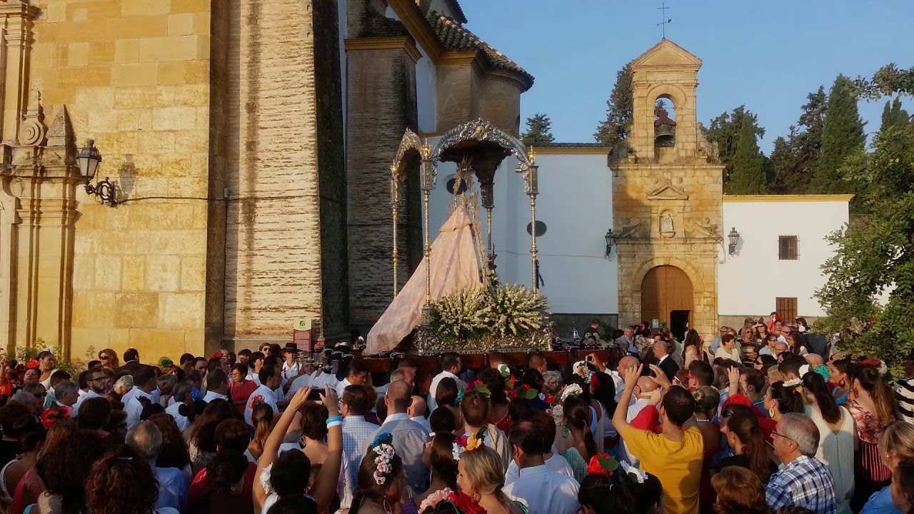 Salida de la Virgen del Valle (Santaella 2015)