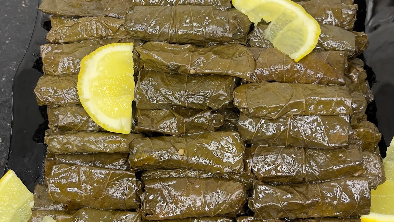 ورق عنب او يالنجي بأسهل طريقة❤️