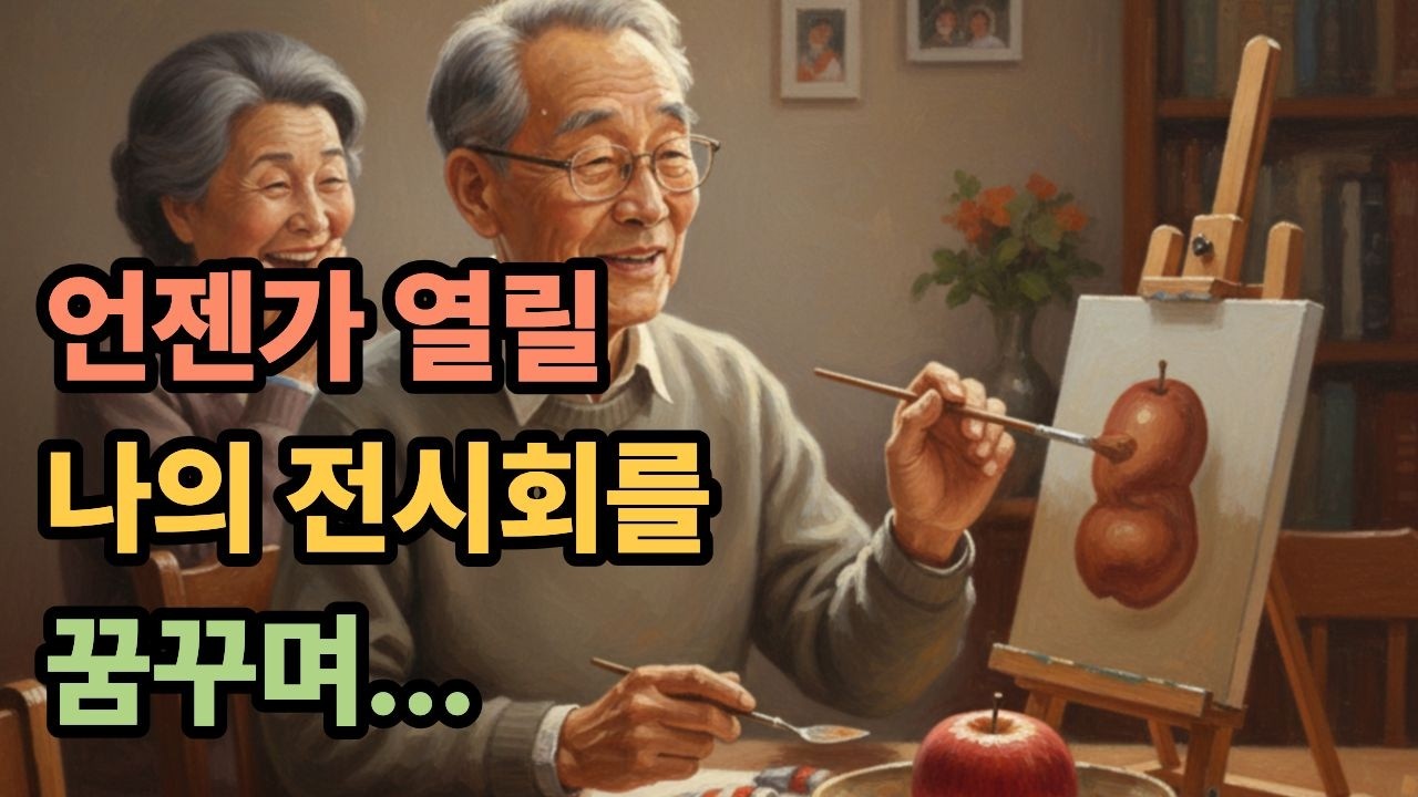 시니어 화가 도전