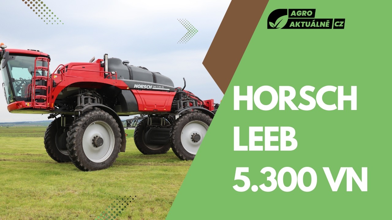 Postřikovač  HORSCH Leeb VN v testu