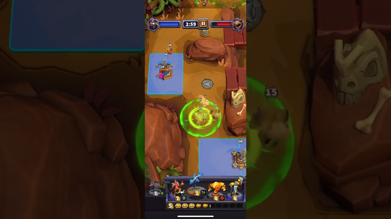 Warcraft Rumble Heroic Charlga Razorflank - Alliance