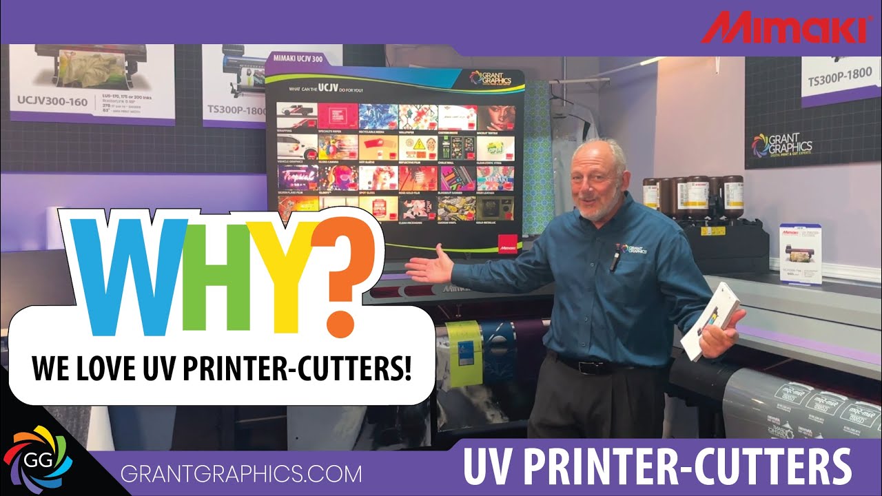 Introducing Mimaki UCJV300 & UJV100 UV Printing Technology