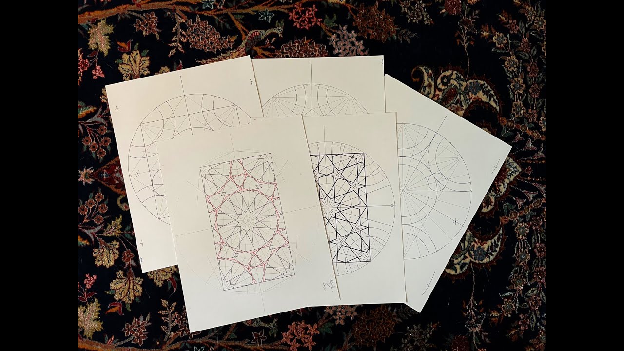 A 24 Fold Divided Pattern- 5 Center Layout