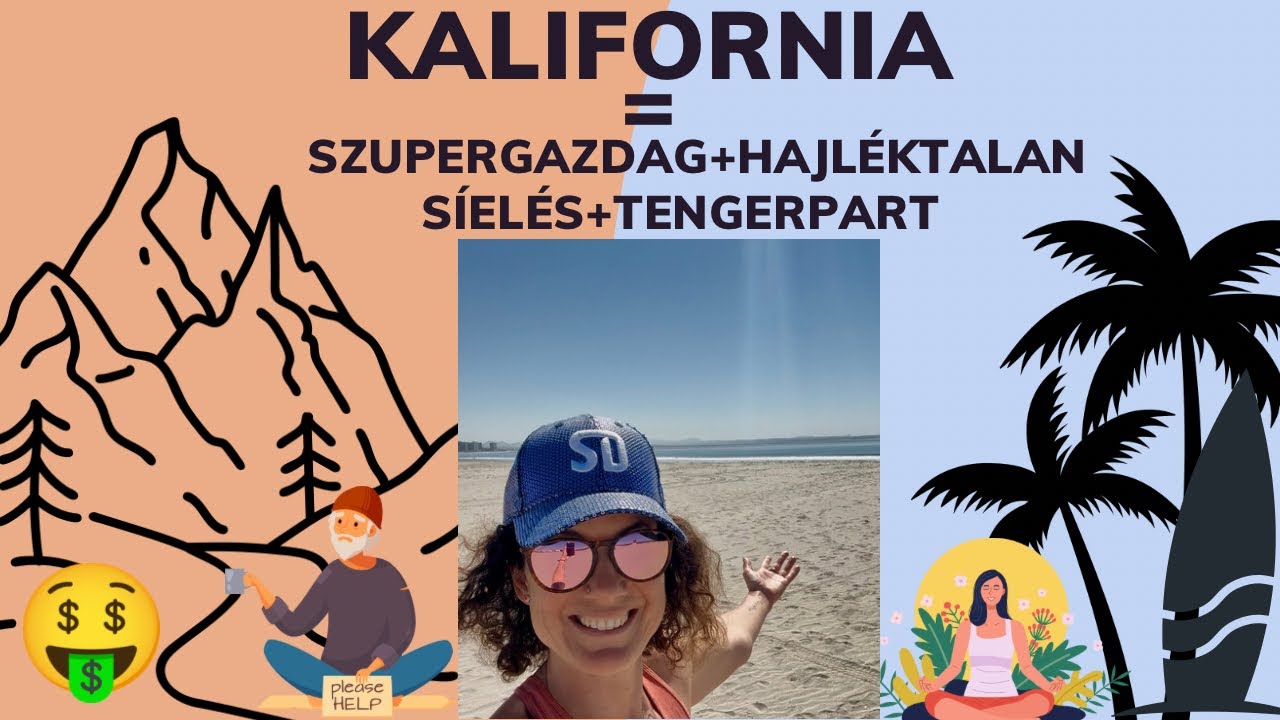 KALIFORNIA TITKAI:SÍELÉS ÉS TENGERPART UGYANAZON A NAPON?🤯