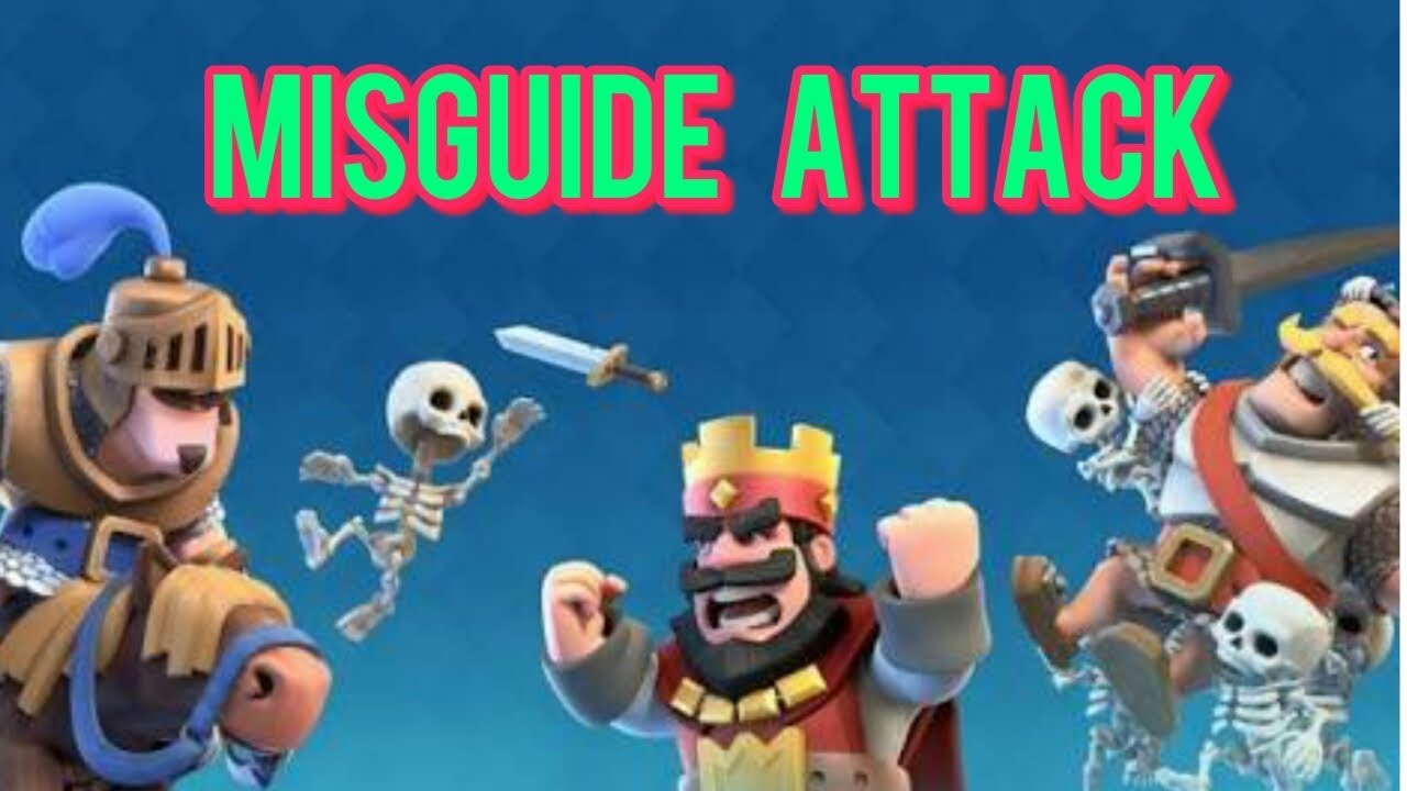Misguide Attack 2 vs 2 | Clash Royale | Gaming On