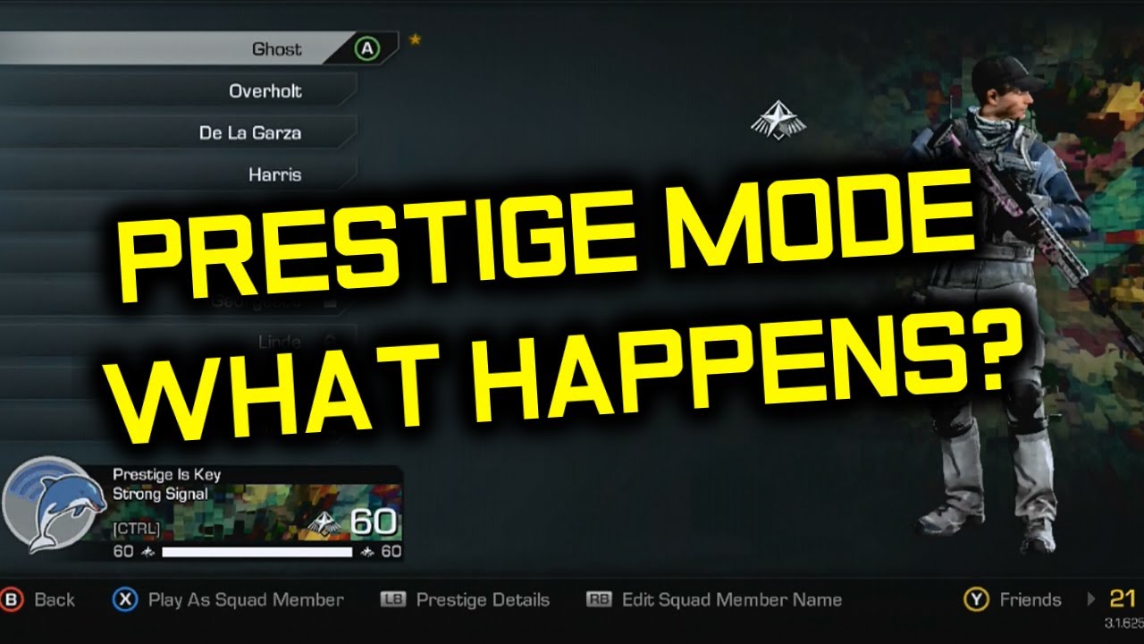 Ghosts: 1st Prestige (What Happens?)