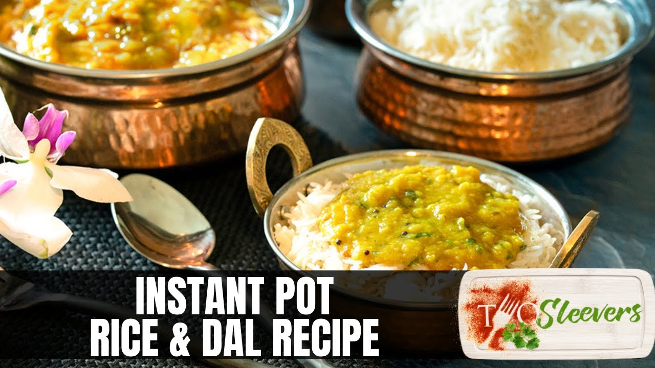 Pressure cooker Rice and Dal Recipe | Instant Pot Lentils and Rice