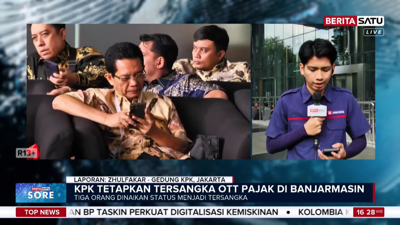 KPK Tetapkan 3 Tersangka Terkait Operasi Senyap di Banjarmasin #Beritasatu
