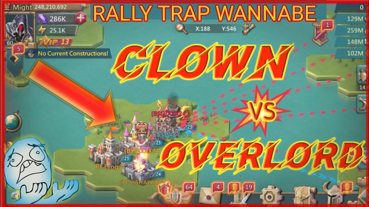 BIG SOLO TRAP LOSING TROOPS FOR FUN || Lords MOBILE