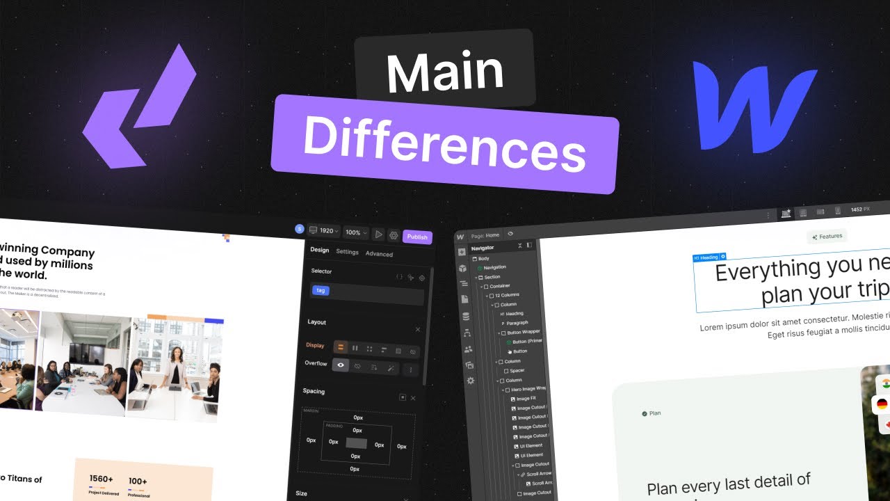 Divhunt vs Webflow | What's the difference?