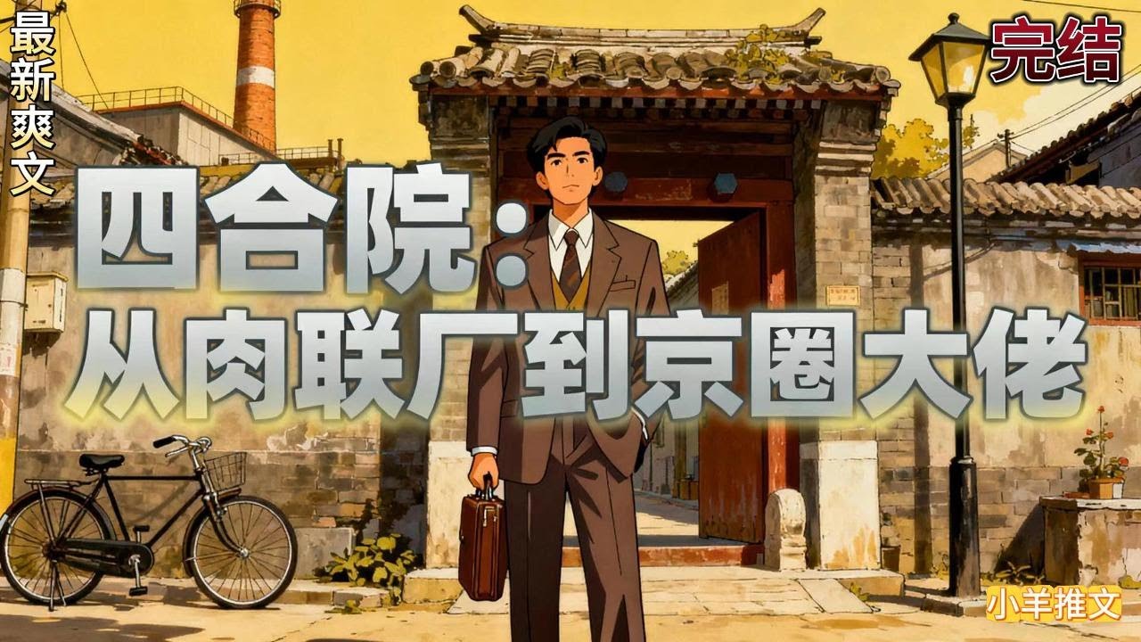 完结《四合院：从肉联厂到京圈大佬》王卫民原本在四九城正穿着黄袍穿越与大街小巷，一个鬼冒头被一辆货车从身上碾过去，连疼也来不及喊，在次睁眼来到了50年代……#小说  #推文  #重生 #爽文 #有聲