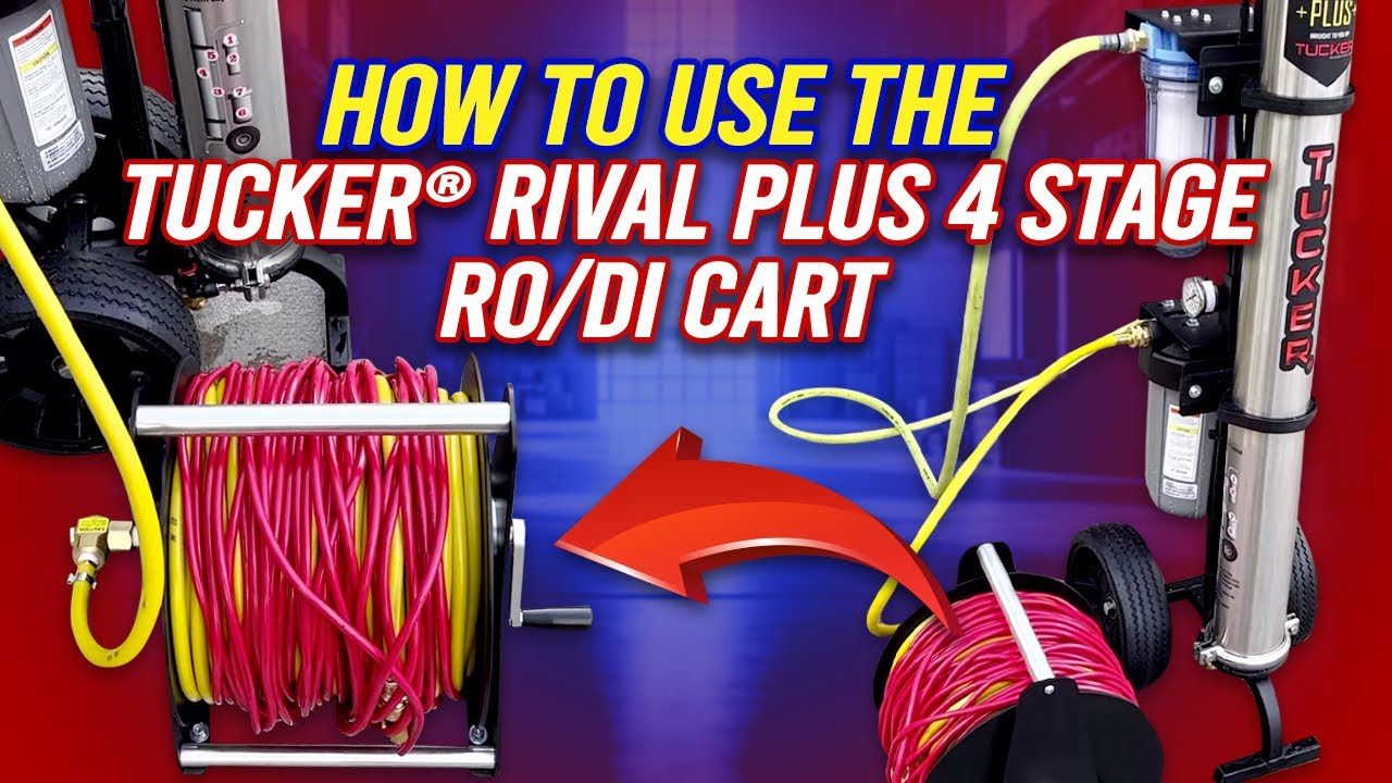 How to use the TUCKER® RIVAL PLUS 4 STAGE RO/DI CART
