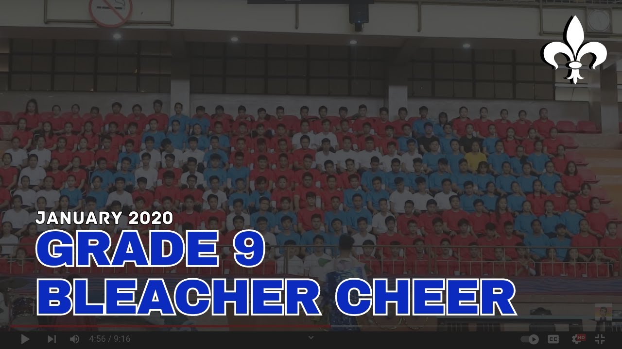 SLU Junior High School Bleacher Cheer 2020 (Grade 9)