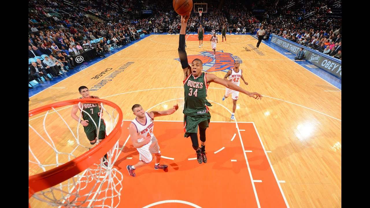 Giannis Antetokounmpo Top 10 Plays of 2014-2015 Season
