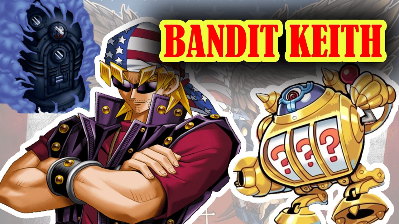 Bandit Keith Machine Deck 🤖🔥 AI Fan Made | Yu-Gi-Oh Anime Deck 1999 | バンデット・キース