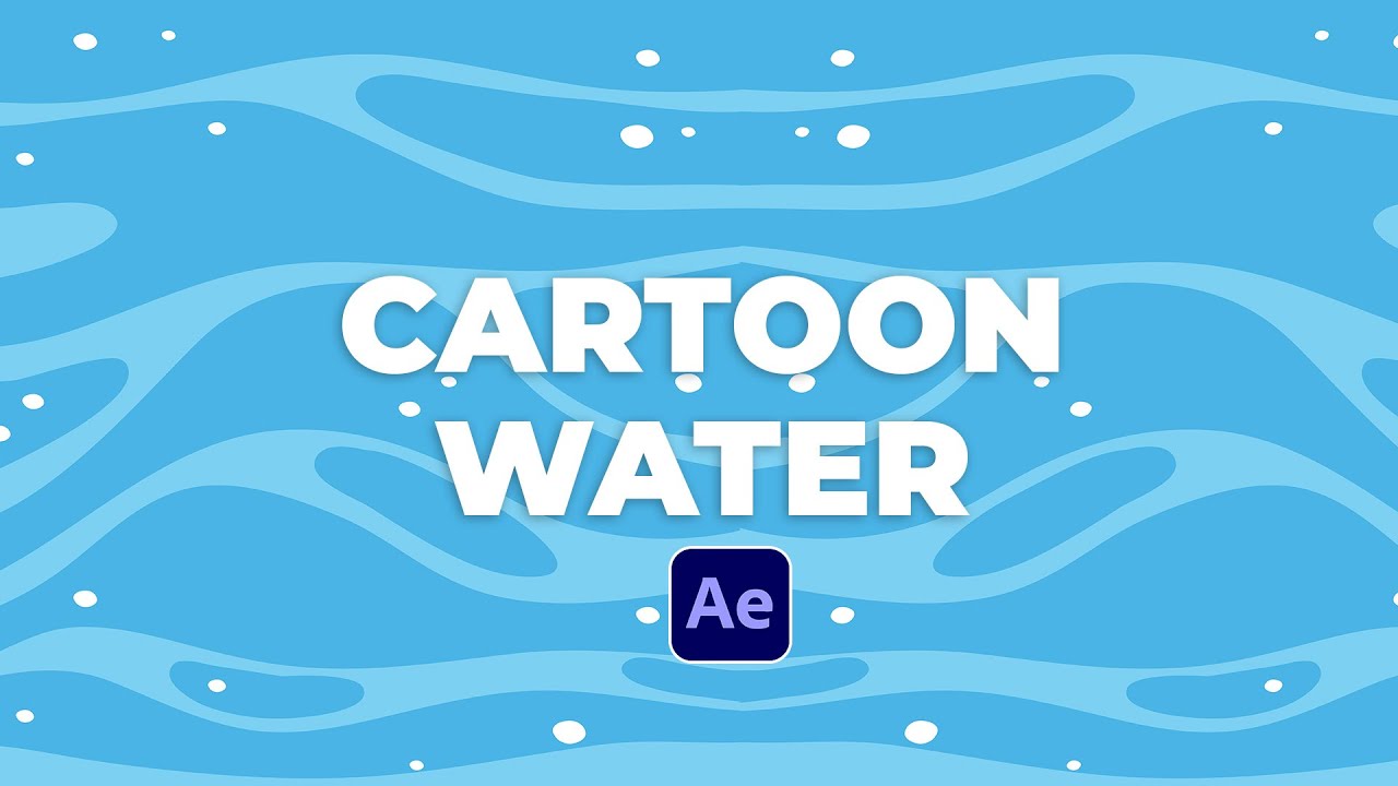 Создание графических эффектов мультяшной воды в After Effects