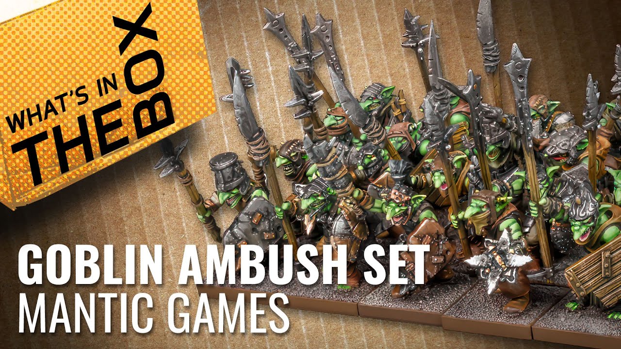Unboxing: Goblin Ambush Starter Set - Kings Of War | Mantic Games