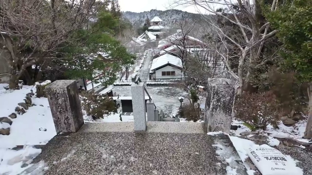 冬季吉野山