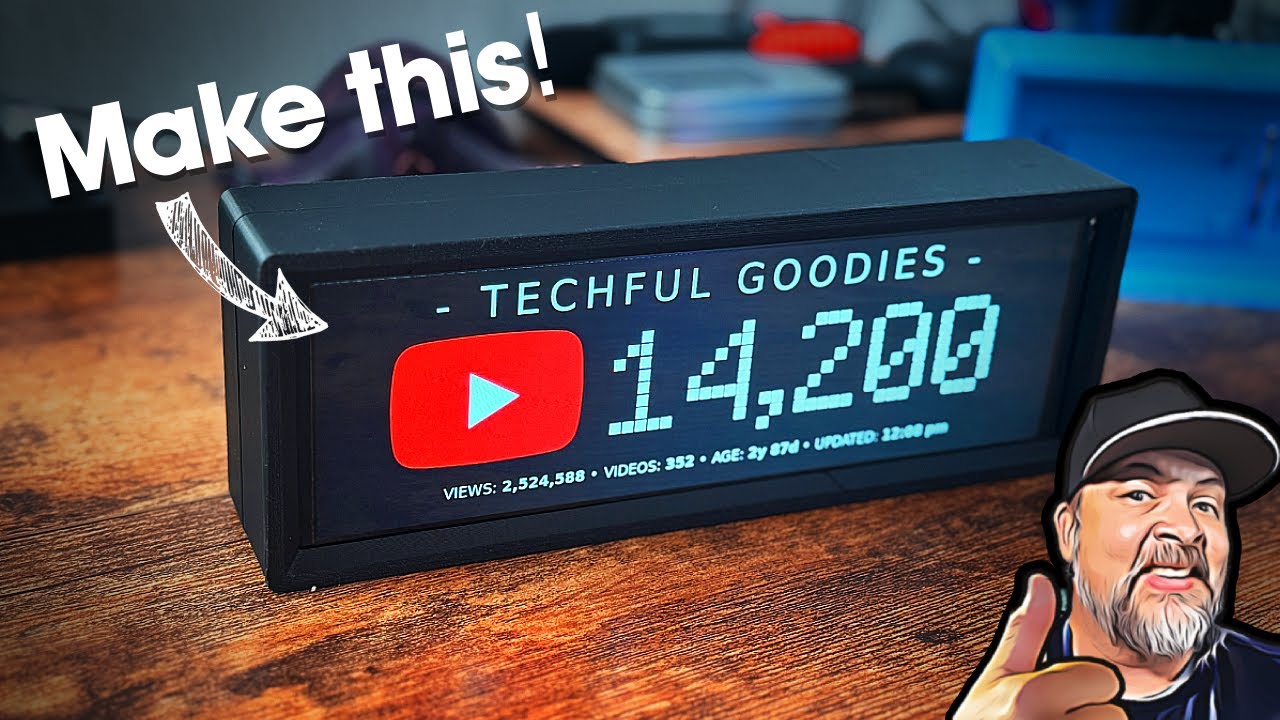 Make Your Own Social Media Tracker DIY!
