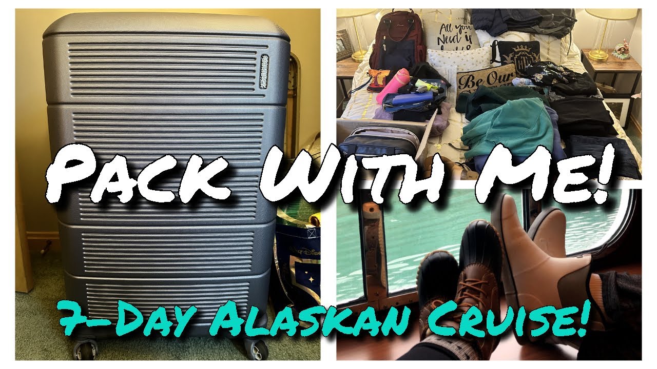 Alaskan Cruise 2023 | Pack With Me! 🌲