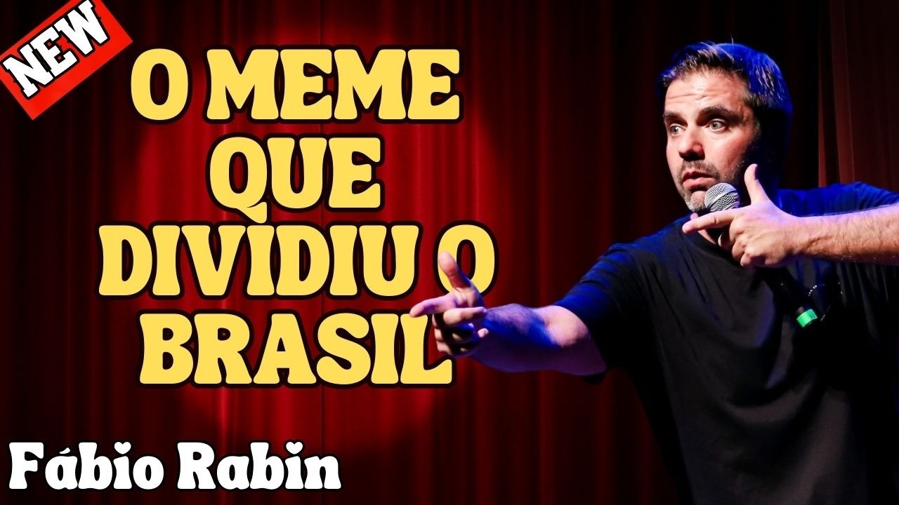 LULA VS BOLSONARO E O MEME QUE PAROU O BRASIL – FÁBIO RABIN COMÉDIA STAND UP