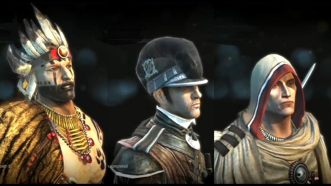 All Warrior Costumes for Assassin's Creed 3 | AC3 multiplayer characters customization