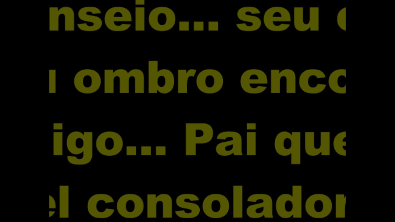 Palavras que amparam   Play Back Legendado   Raízes