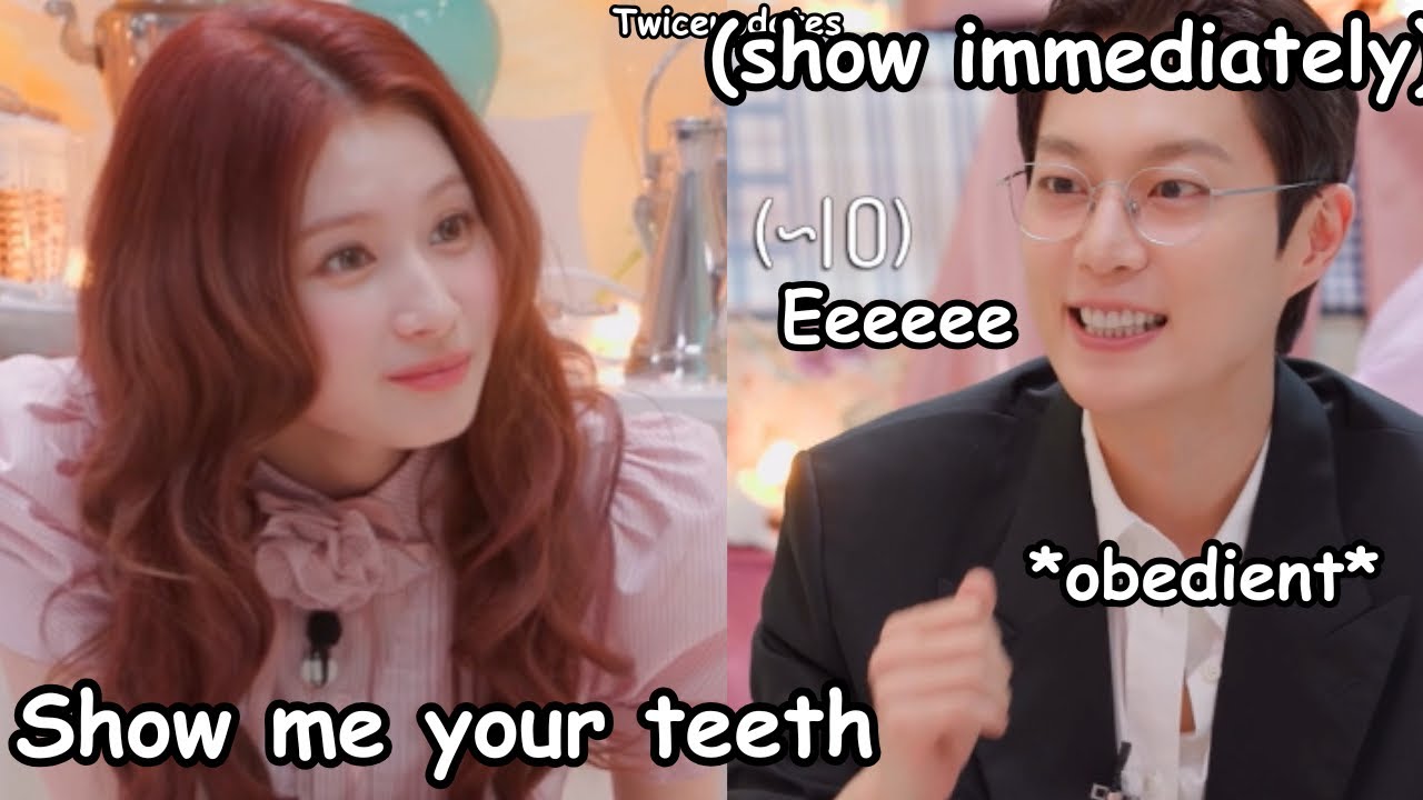 twice sana being chaotic with highlight yoon doo-joon