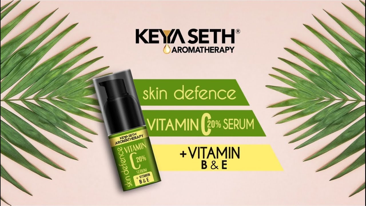Vitamin C 20% Serum   Hydrated, Brightened & Youthful Skin  #KeyaSethAromatherapy